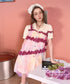 Gradient Tulle Layered Dress